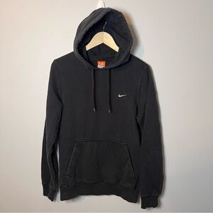 NIKE Sportswear Club Fleece Hoodie Men’s S Black Pullover Sweatshirt 341572-010